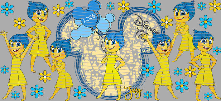 16oz Disney style-D-1237